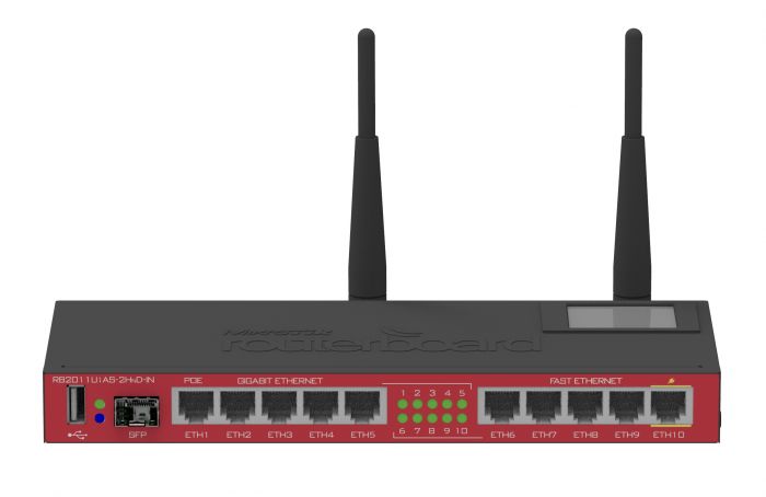 Маршрутизатор MikroTik RB2011UiAS-2HnD-IN