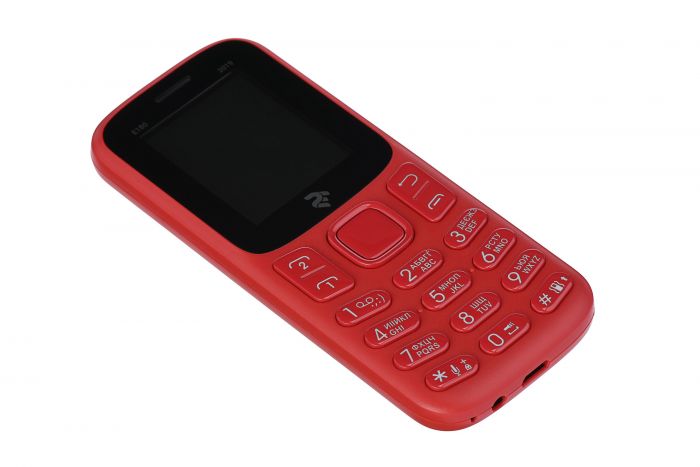 Мобiльний телефон 2E E180 2019 Dual Sim Red (680576170057)