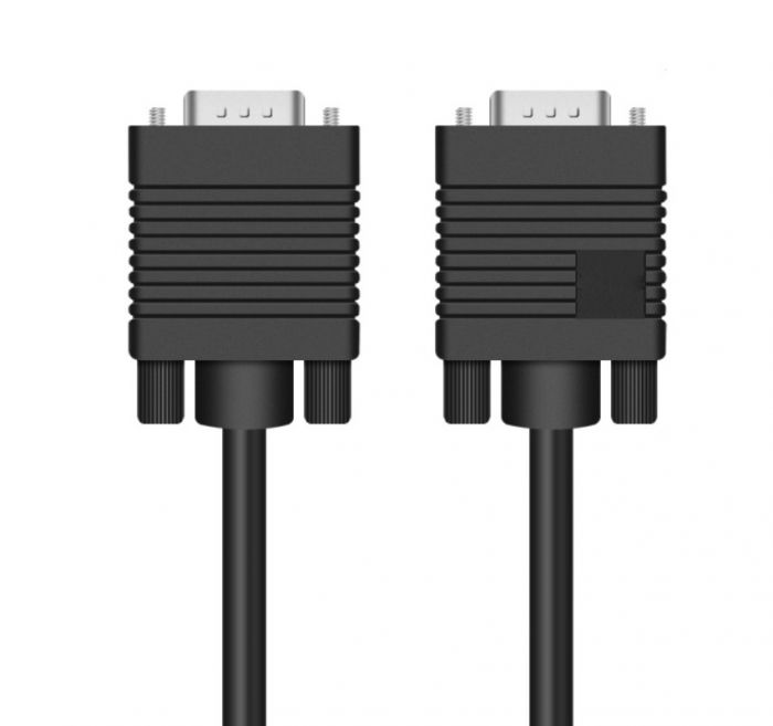 Кабель ProLogix VGA - VGA, (M/M), 1.8 м, Black (PR-VGA-VGA-P-06-28-18m)