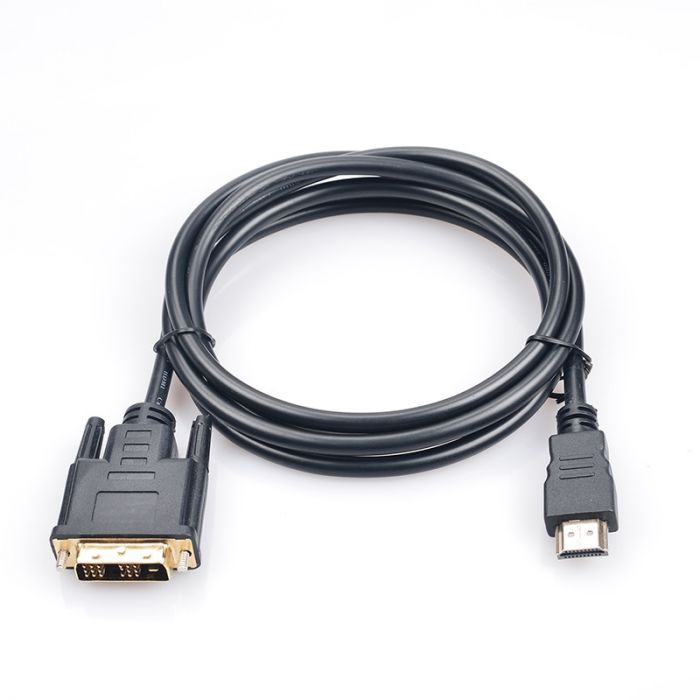 Кабель Prologix Premium HDMI - DVI (M/M), Single Link, 18+1, 3 м, Black (PR-HDMI-DVI-P-01-30-3m)