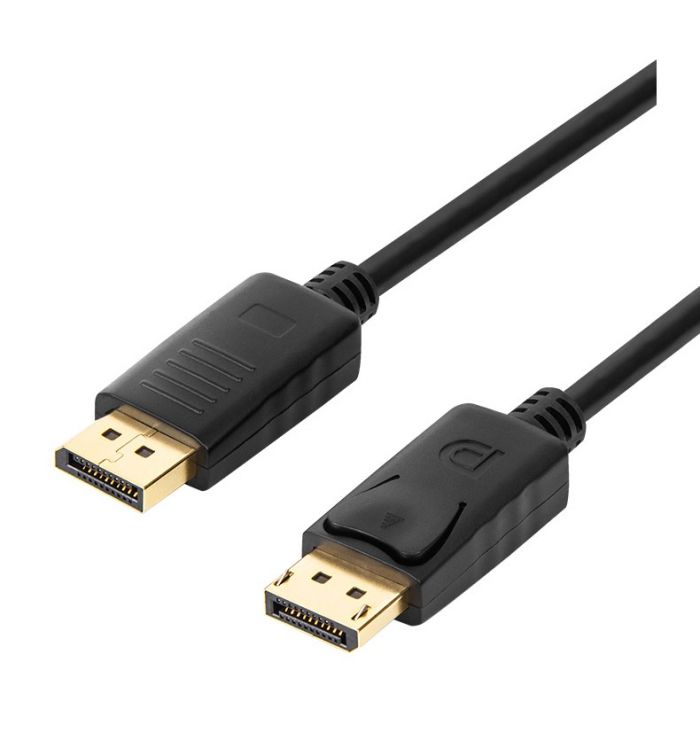 Кабель Prologix DisplayPort - DisplayPort V 1.2 (M/M), 1.8 м, Black (PR-DP-DP-P-03-30-18m)