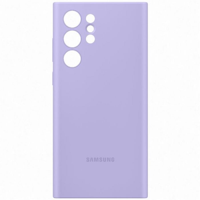 Чохол-накладка Samsung Silicone Cover для Samsung Galaxy S22 Ultra SM-S908 Fresh Lavender (EF-PS908TVEGRU)
