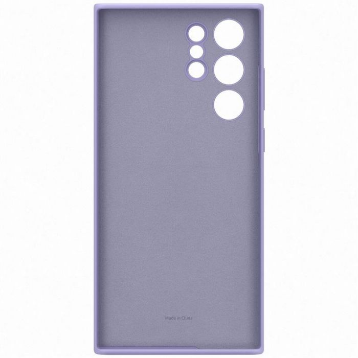 Чохол-накладка Samsung Silicone Cover для Samsung Galaxy S22 Ultra SM-S908 Fresh Lavender (EF-PS908TVEGRU)
