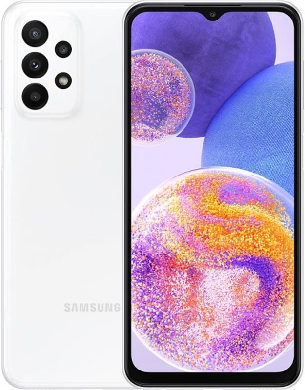 Смартфон Samsung Galaxy A23 SM-A235 4/64GB Dual Sim White (SM-A235FZWUSEK)_UA_