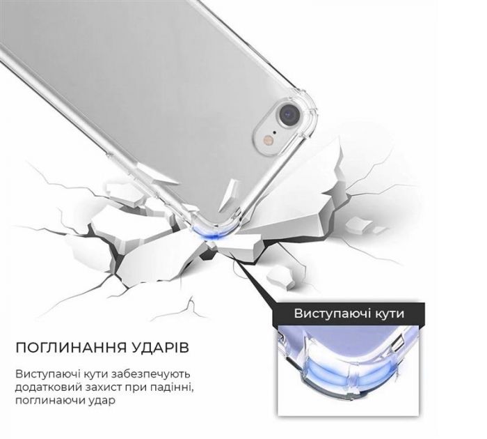 Чохол-накладка Armorstandart Air Force для Xiaomi Redmi 10 Camera cover Transparent (ARM60764)