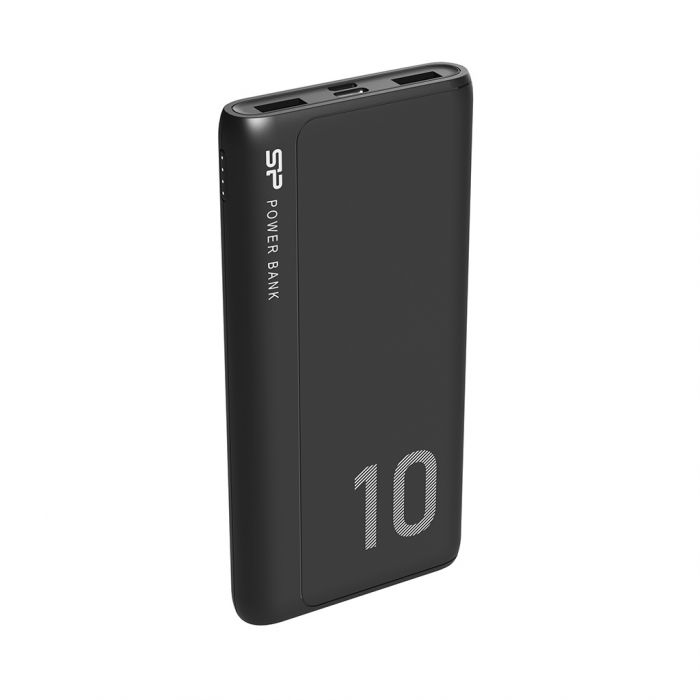 Універсальна мобільна батарея Silicon Power GP15 10000 mAh Black (SP10KMAPBKGP150K)