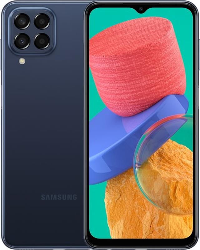 Смартфон Samsung Galaxy M33 5G SM-M336 6/128GB Dual Sim Blue (SM-M336BZBGSEK)_UA_