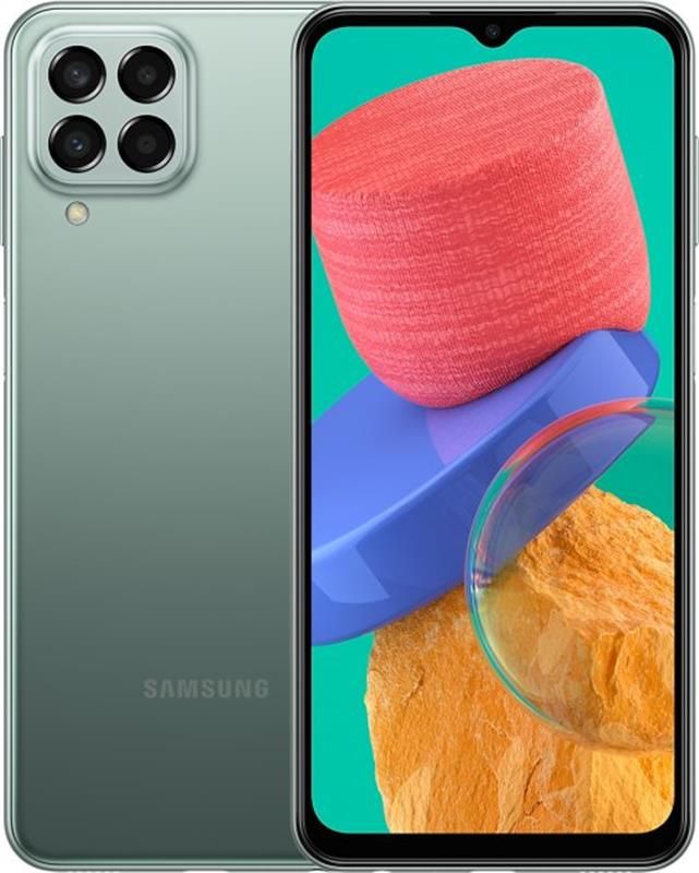Смартфон Samsung Galaxy M33 5G SM-M336 6/128GB Dual Sim Green (SM-M336BZGGSEK)_UA_
