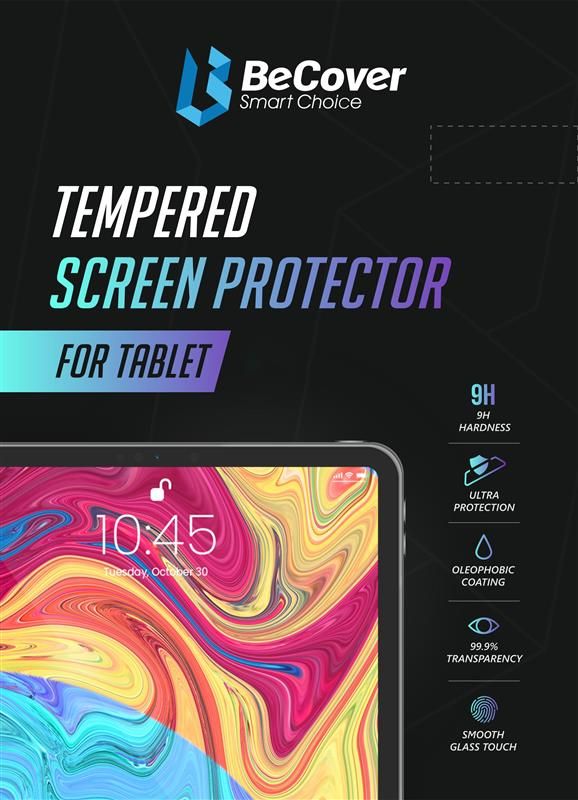 Захисне скло BeCover для Lenovo Tab P12/P12 Pro TB-Q706F (707315)