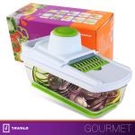 Багатофункціональна овочерізка-шатківниця "Pro Glass" Tavialo терка для овочів та фруктів 16 в 1 (193100008)