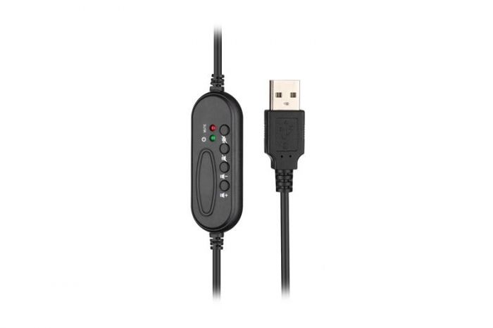 Гарнітура 2E CH12 USB Black (2E-CH12SU)