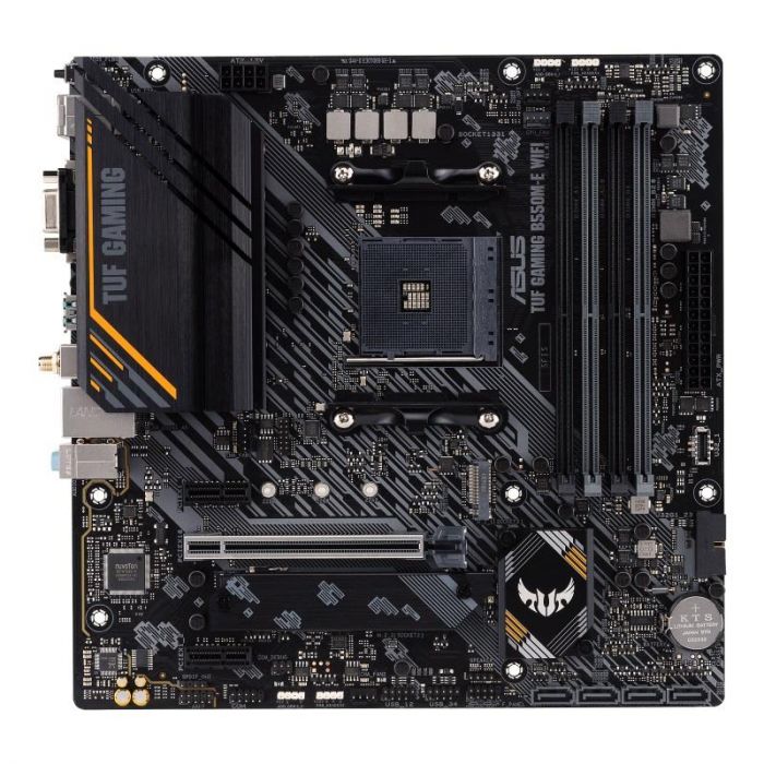 Материнська плата Asus TUF Gaming B550M-E WiFi Socket AM4