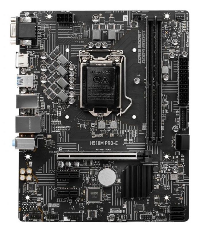 Материнська плата MSI H510M Pro-E Socket 1200