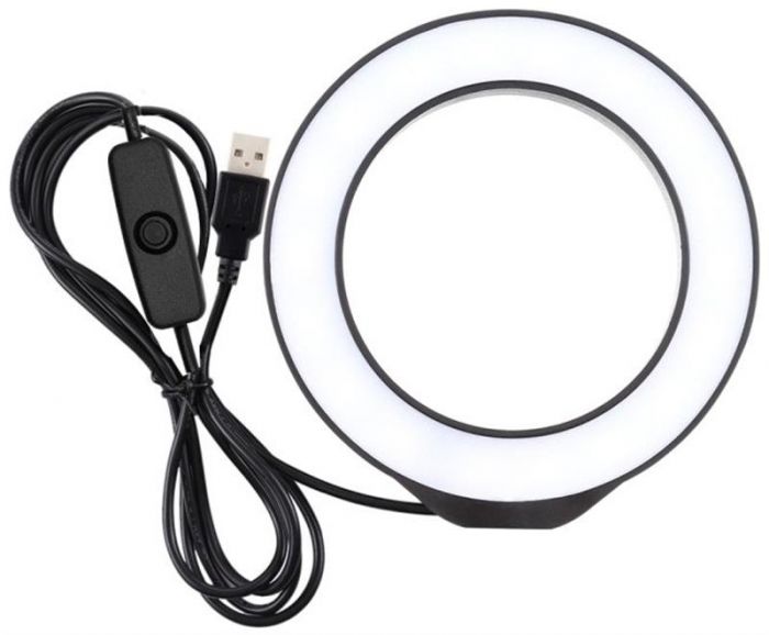 Кільцева USB LED-лампа Puluz PU421B 4.7" (PU421B)