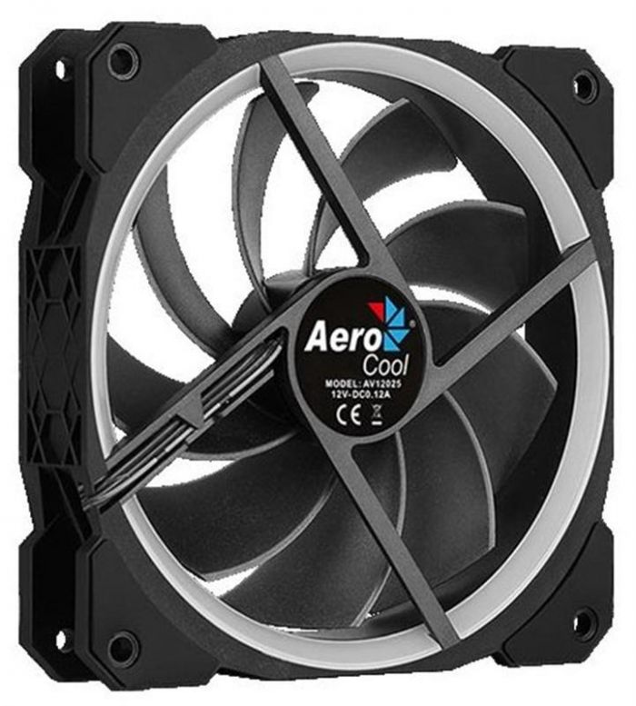 Вентилятор AeroCool Orbit ARGB LED 120мм, 3-pin