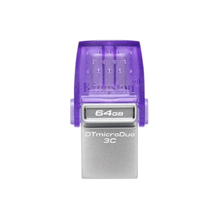 Флеш-накопичувач USB3.2 64GB Type-C Kingston DataTraveler microDuo 3C (DTDUO3CG3/64GB)