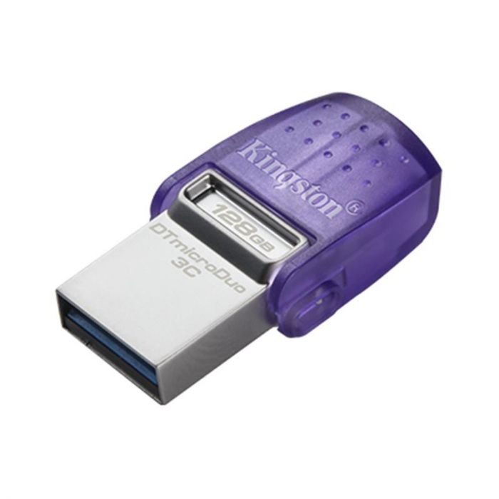 Флеш-накопичувач USB3.2 128GB Type-C Kingston DataTraveler microDuo 3C (DTDUO3CG3/128GB)