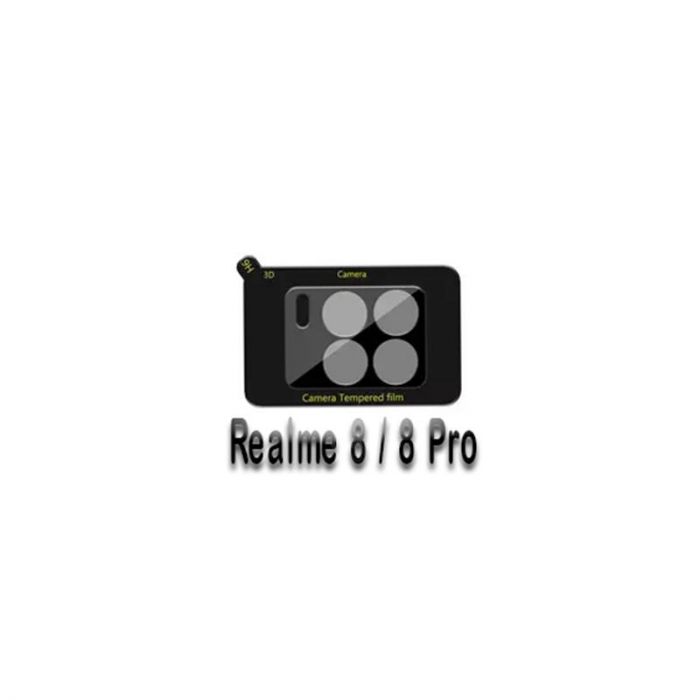 Захисне скло BeCover для камери Realme 8/8 Pro Black (707354)