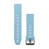 Ремінець для Garmin QuickFit 20 Smooth Silicone Band Blue (QF20-SMSB-BLUE)