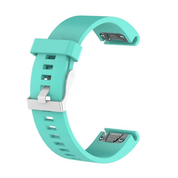 Ремінець для Garmin QuickFit 20 Smooth Silicone Band Teal (QF20-SMSB-TEAL)