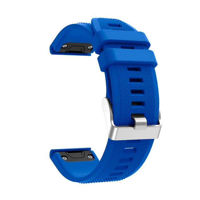 Ремінець для Garmin QuickFit 22 Dots Silicone Band Blue (QF22-DTSB-BLUE)