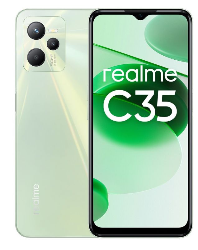 Смартфон Realme C35 4/64GB Dual Sim Glowing Green EU_