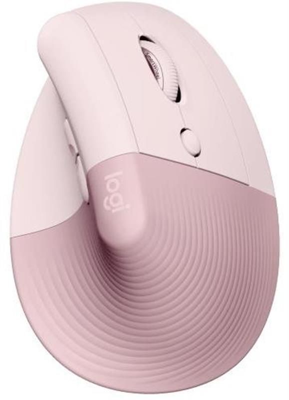 Мишка бездротова Logitech Lift Vertical Ergonomic Rose (910-006478)