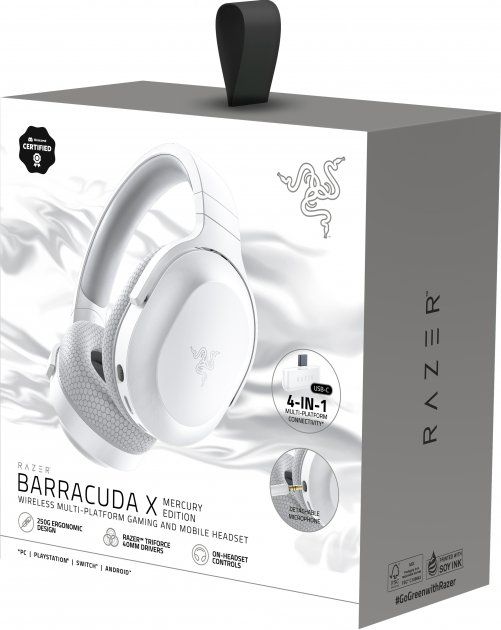 Bluetooth-гарнітура Razer Barracuda X Mercury (RZ04-03800200-R3M1)