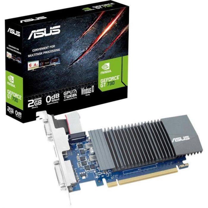 Відеокарта GF GT 730 2GB GDDR5 Asus (GT730-SL-2GD5-BRK-E)