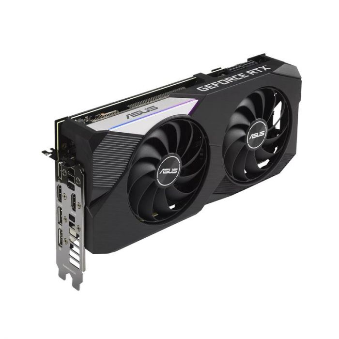 Відеокарта GF RTX 3070 8GB GDDR6 Dual V2 OC Asus (DUAL-RTX3070-O8G-V2) (LHR)