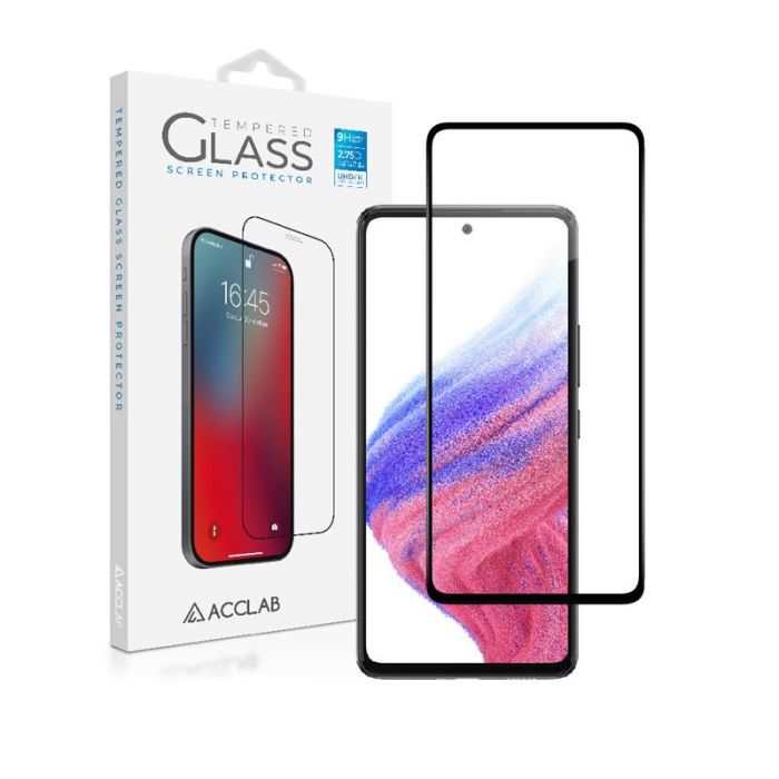 Захисне скло ACCLAB Full Glue для Samsung Galaxy A53 5G SM-A536 Black (1283126522444)