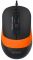 Мишка A4Tech FM10 Black/Orange
