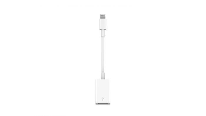 Адаптер XOKO MH-350 Lightning - USB з кабелем білий