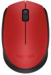 Мишка бездротова Logitech M171 Red/Black (910-004641)