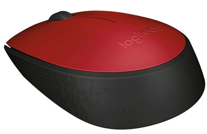 Мишка бездротова Logitech M171 Red/Black (910-004641)