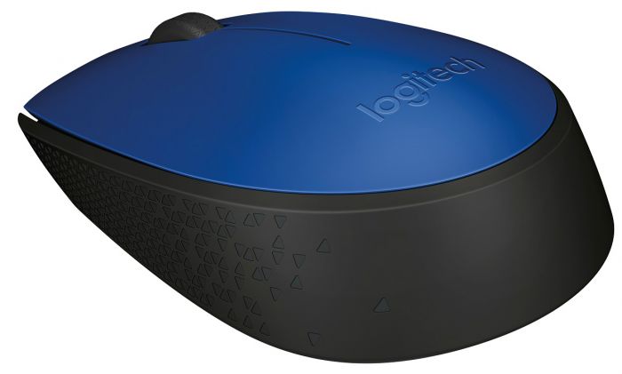 Мишка бездротова Logitech M171 (910-004640) Blue/Black USB