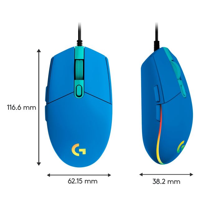 Мишка Logitech G102 Lightsync Blue (910-005801)