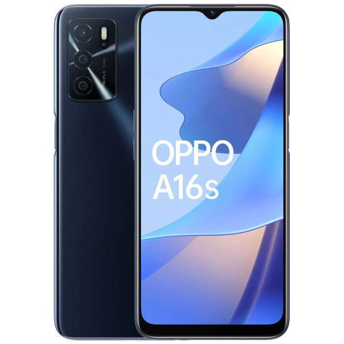 Смартфон Oppo A16S 4/64GB Dual Sim Crystal Black_