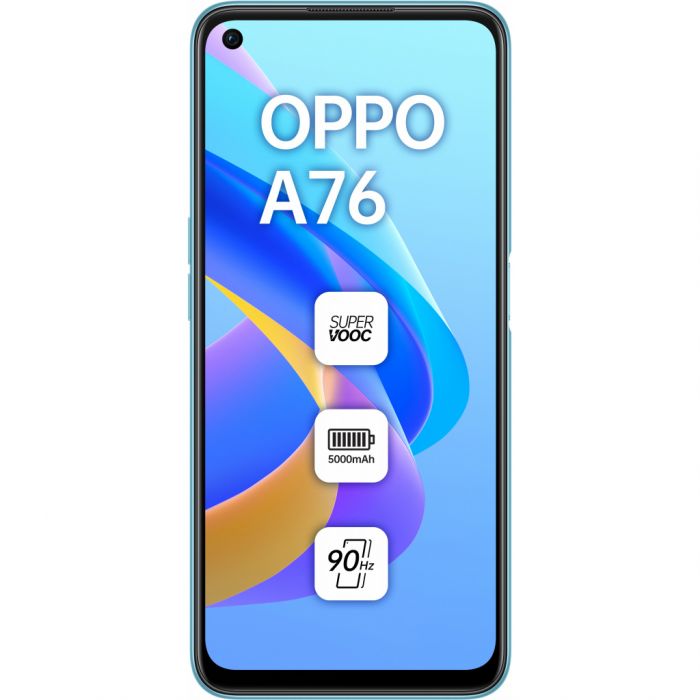 Смартфон Oppo A76 4/128GB Dual Sim Blue