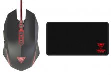 Мишка Patriot Viper V530 Black (PV530OULK) USB + Ігрова поверхня Patriot Viper Gaming Large (PV150C2K)