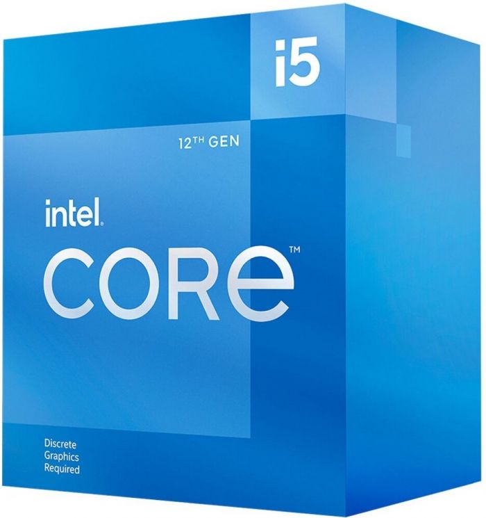 Процессор Intel Core i5 12400F 2.5GHz 18MB, Alder Lake, 65W, S1700) Box (BX8071512400F)