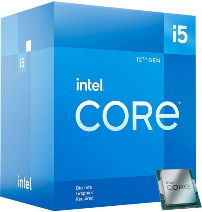 Процесор Intel Core i5 12400F (2.5GHz 18MB, Alder Lake, 65W, S1700) Box (BX8071512400F)