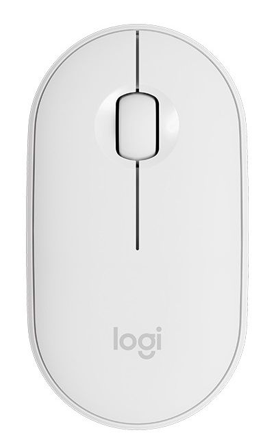 Мишка бездротова Logitech Pebble M350 (910-005716) White USB