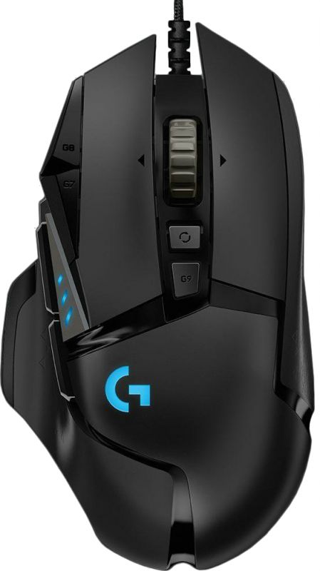 Миша Logitech G502 Hero Black (910-005470)