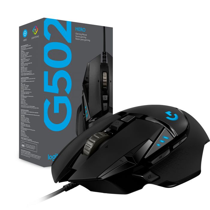 Мишка Logitech G502 Hero Black (910-005470)