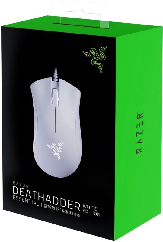 Мишка Razer DeathAdder Essential White (RZ01-03850200-R3M1) USB