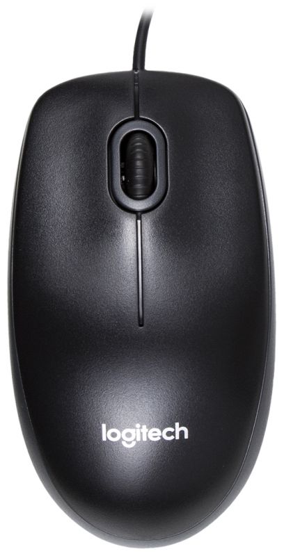 Миша Logitech B100 Black (910-003357)