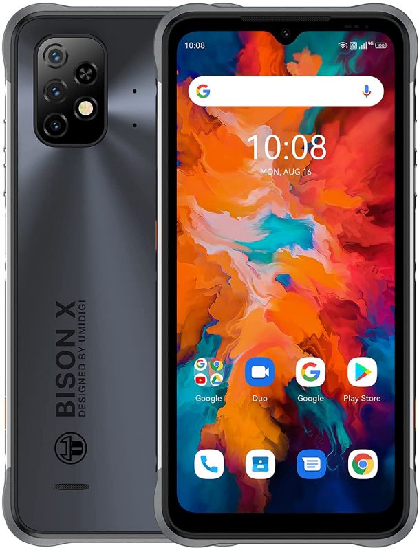 Смартфон Umidigi Bison X10 4/128GB Dual Sim Storm Grey_