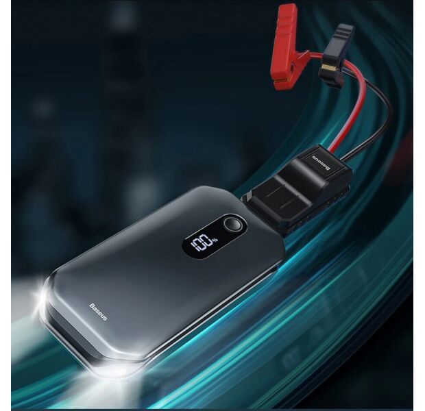 Пусковий пристрій для автомобілів Baseus Super Energy Pro Jump Starter Black (CRJS03-01)