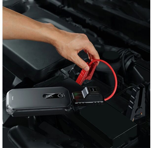 Пусковий пристрій для автомобілів Baseus Super Energy Pro Jump Starter Black (CRJS03-01)